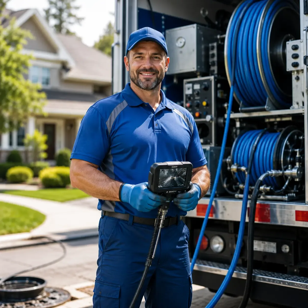 Local outdoor drain cleaning specialists in Catawba, WI